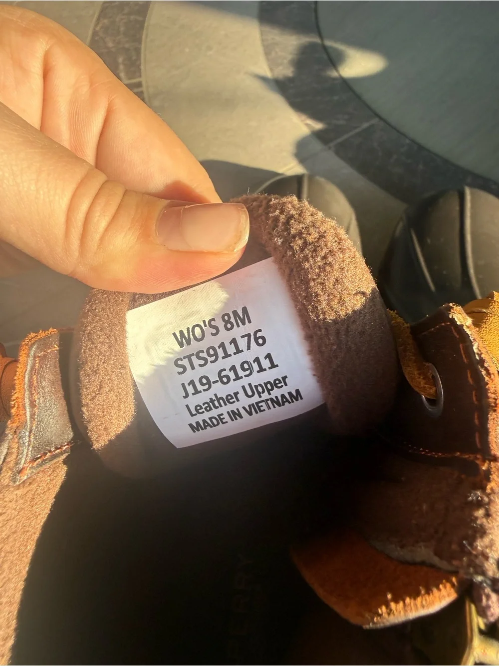 Sperry Brown and Yellow Lace-Up Duck Boots